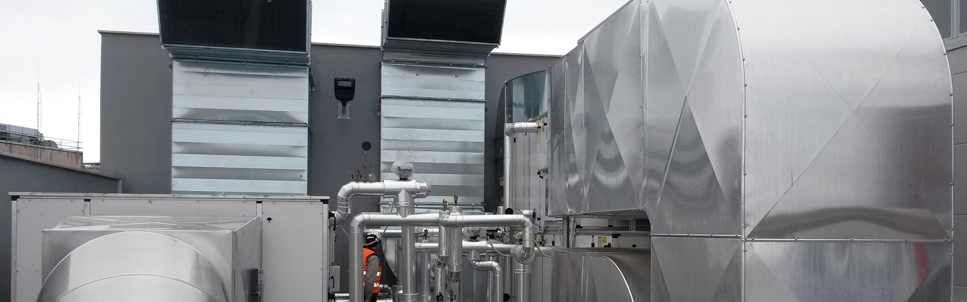 impiano climatizzazione industriale